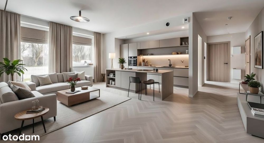 3 pokoje z dużym ogródkiem-stan deweloperski