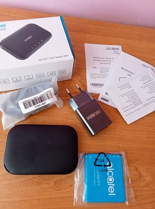 Nowy Router Alcater Link Zone 4G LTE CAT 7 czarny
