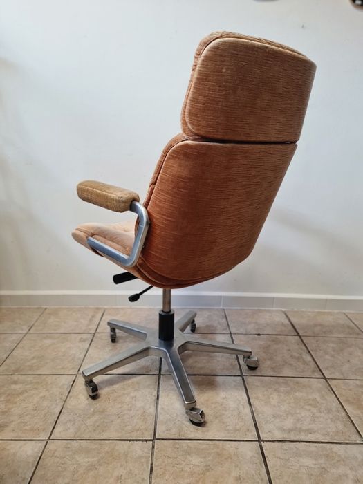 Fotel proj. Martin Stoll Giroflex,lata 60, vintage design Bauhaus