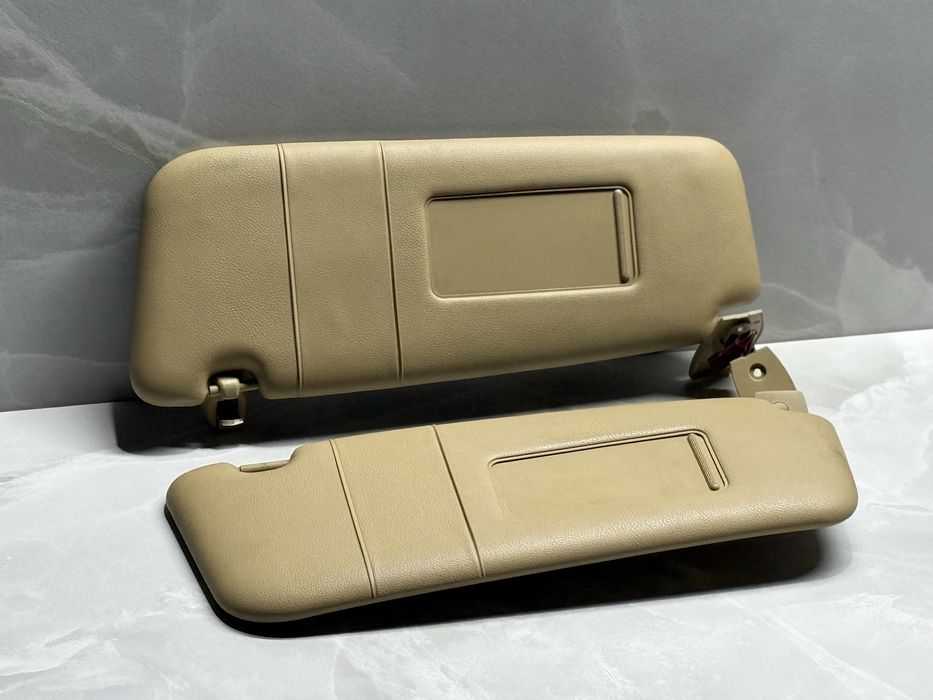 BMW E60 сонце захисні козирьки Бежевий Колір Козирьок е61 потолок