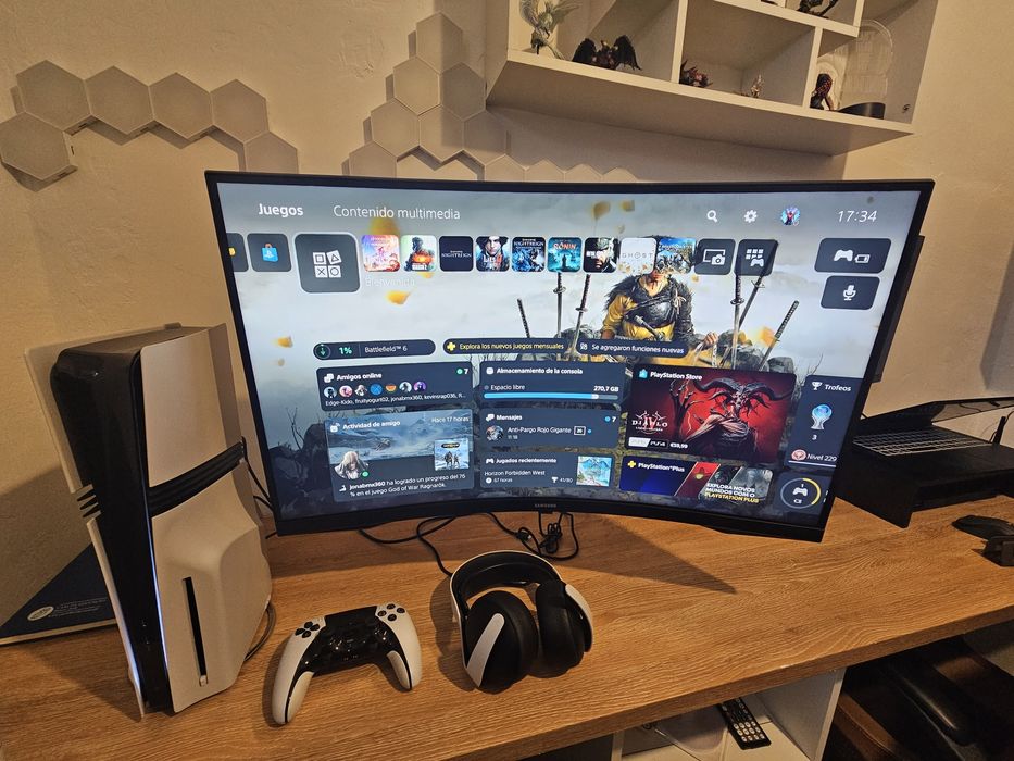 Monitor Samsung Odyssey G5 Curvo
