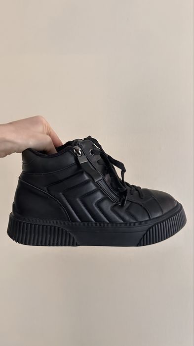 Хайтопы высокие кроссовки ботинки демисезон Vitto Rossi кожаные