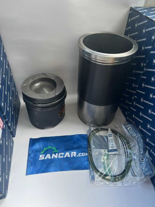 Поршень гільза MAN D2866 EURO 2 D2876 євро 2 прокладка гбц вкладиши