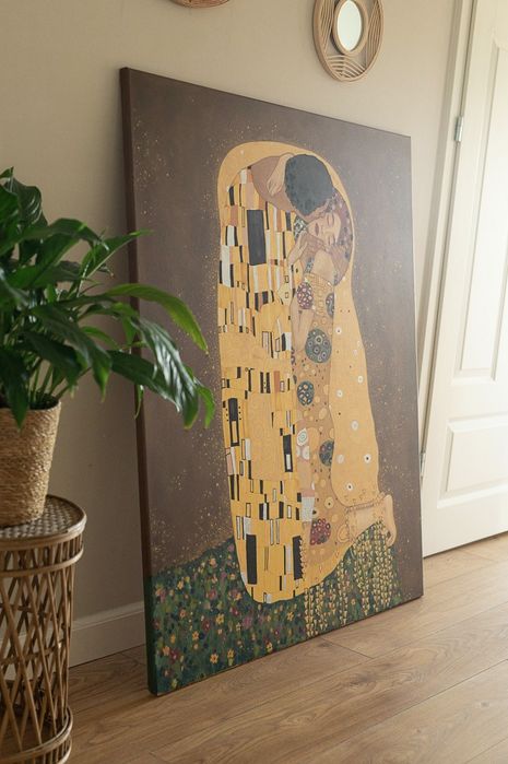 Pocałunek G.Klimt obraz olejny