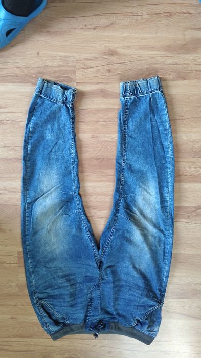 Spodnie granatowe Jogger Cropp 36/34