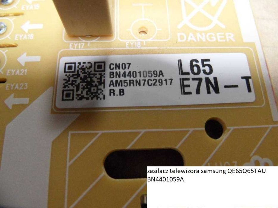 zasilacz telewizora samsung QE65Q65TAU