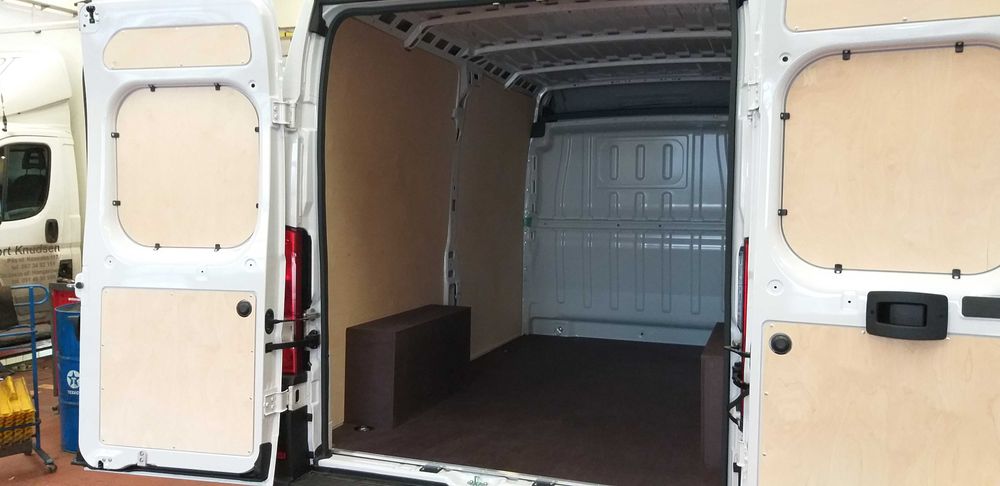 Zabudowa busa, paki Fiat Ducato Opel Movano L4H2 MONTAŻ