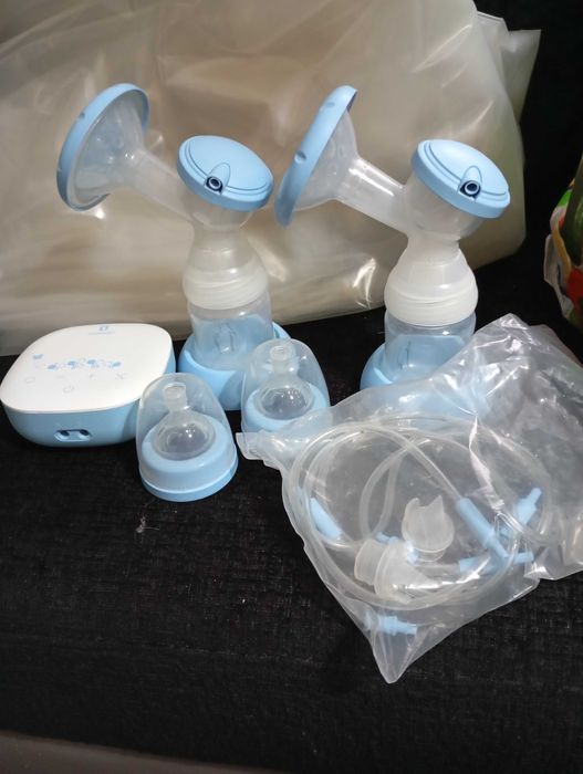 Bomba de leite dupla