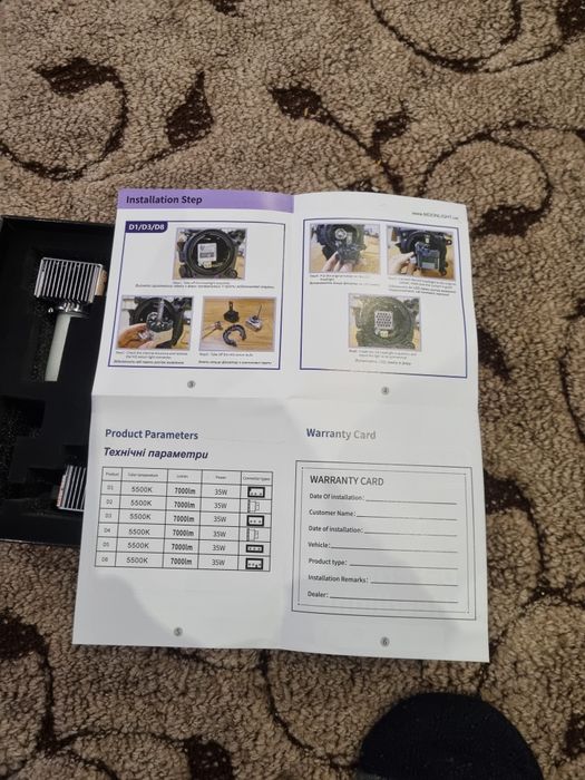 Продам led лампы  на BMW X5 E70,E71