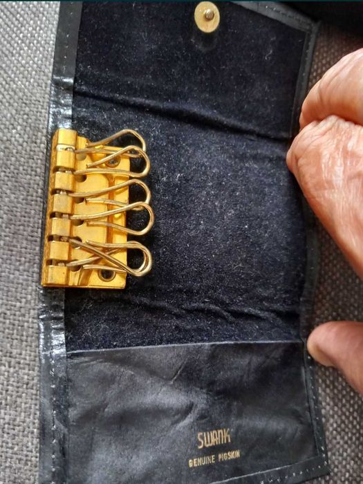 Etui na klucze skóra