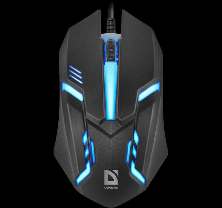 Fajna Myszka na USB Defender MB-560L 1600dpi podświetlenie LED 7 kolorów