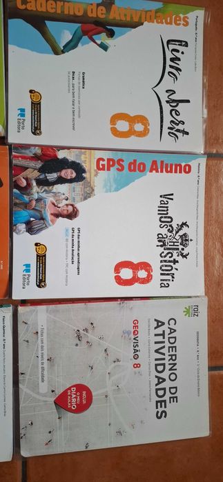 Cadernos de atividades 8.ano