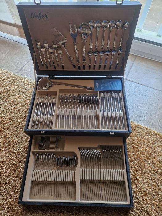 Faqueiro NEFER – Elegância Intemporal, Novo