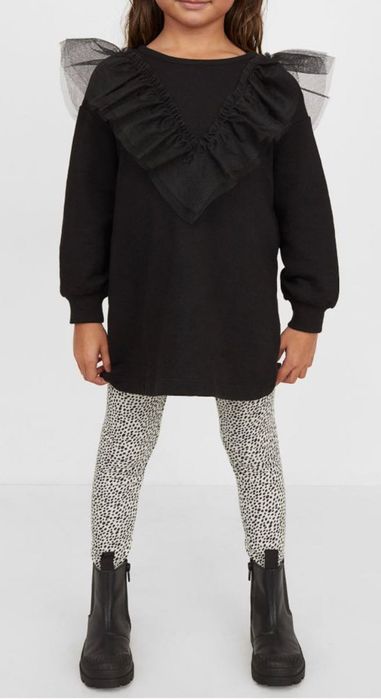 rezerwacja HM zestaw sukienka, tunika i leginsy NOWE rozmiar 110