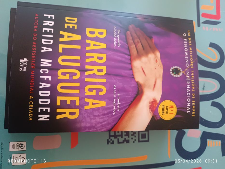 Livro NOVO Barriga de Aluguer da FREIDA McFADDEN