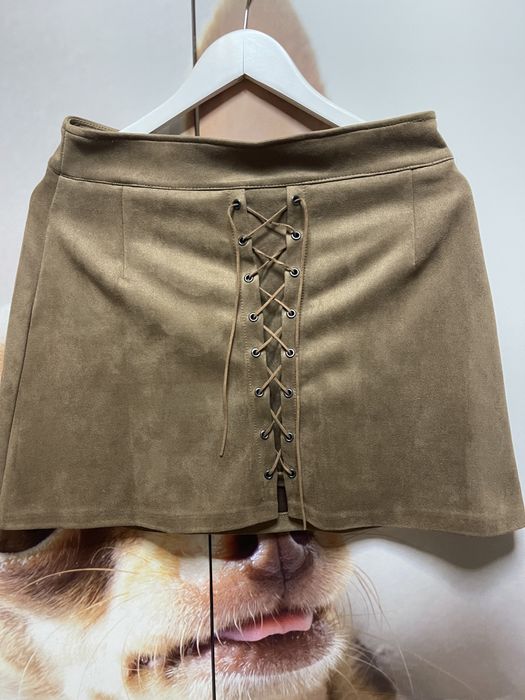 Замшевая юбка