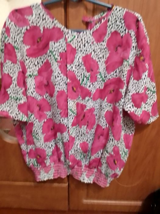 Блузи 46-48 р в непоганому стані,чистенькі віддам хто потребує
