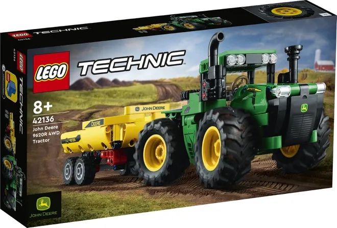 Lego 42136 трактор John Deere