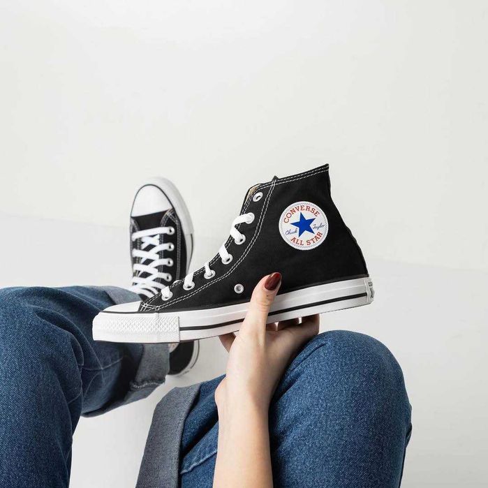 Конверси високі класичні Converse All Star chuk Tailor чорні