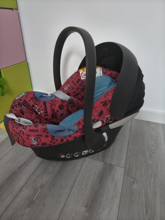 Wózek cybex balios s lux fashion red trust blue nosidełko anton