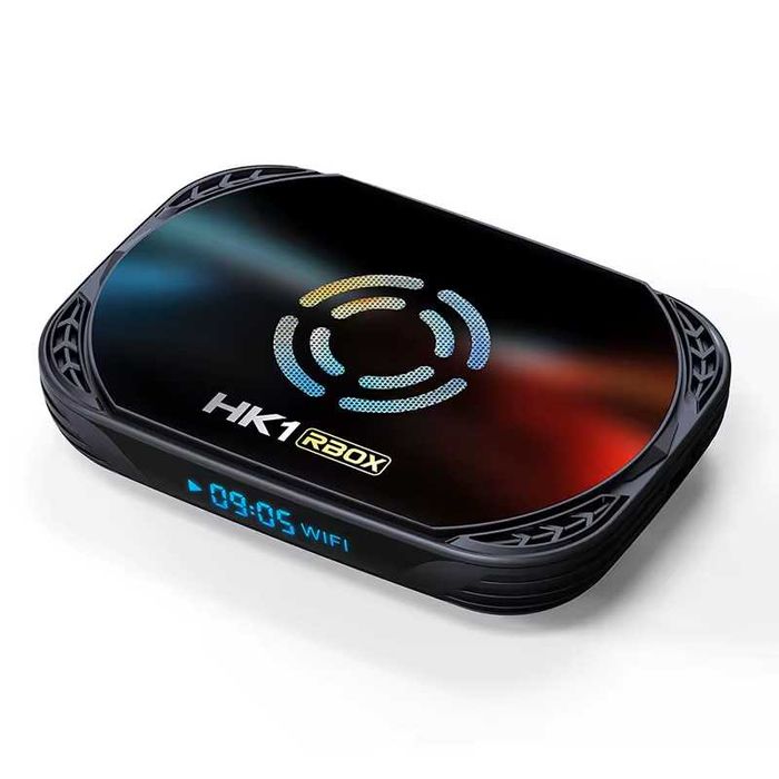 Смарт ТВ приставка HK1 RBOX X50 4/128 Гб Smart TV Box Android 14