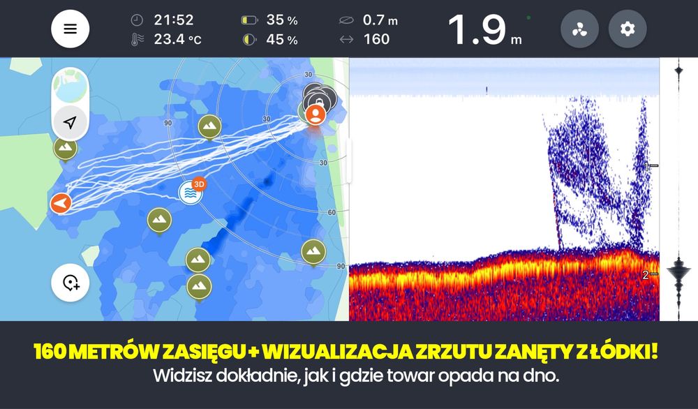 Deeper wzmacniacz zasięgu Wi-Fi Range Extender + Kabel 9V