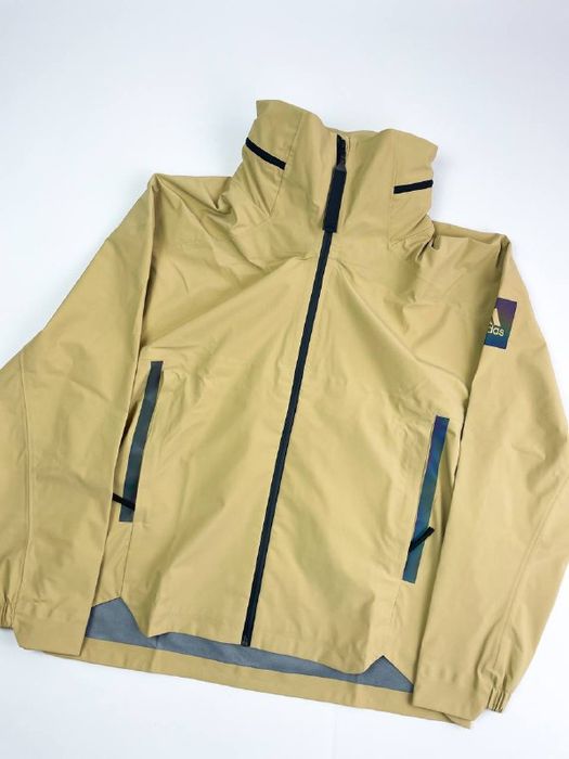 Остання! Розмір S - Куртка Adidas MYSHELTER Rain Jacket (бежева)