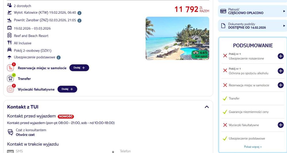 ZANZIBAR  19.02-02.03.2026