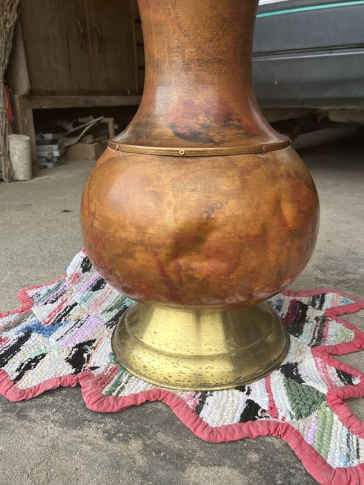 Jarrões em cobre antigos