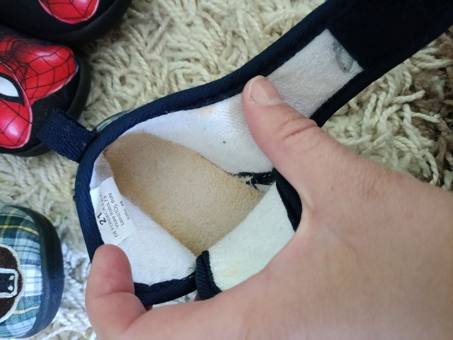 Дитячі тапочки, 21 розмір