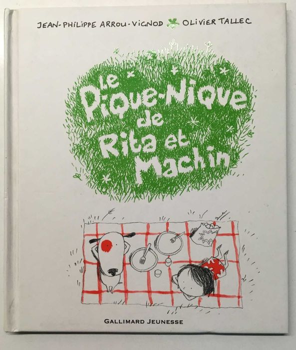 Livro (Francês) – Le Pique-Nique de Rita de Machin