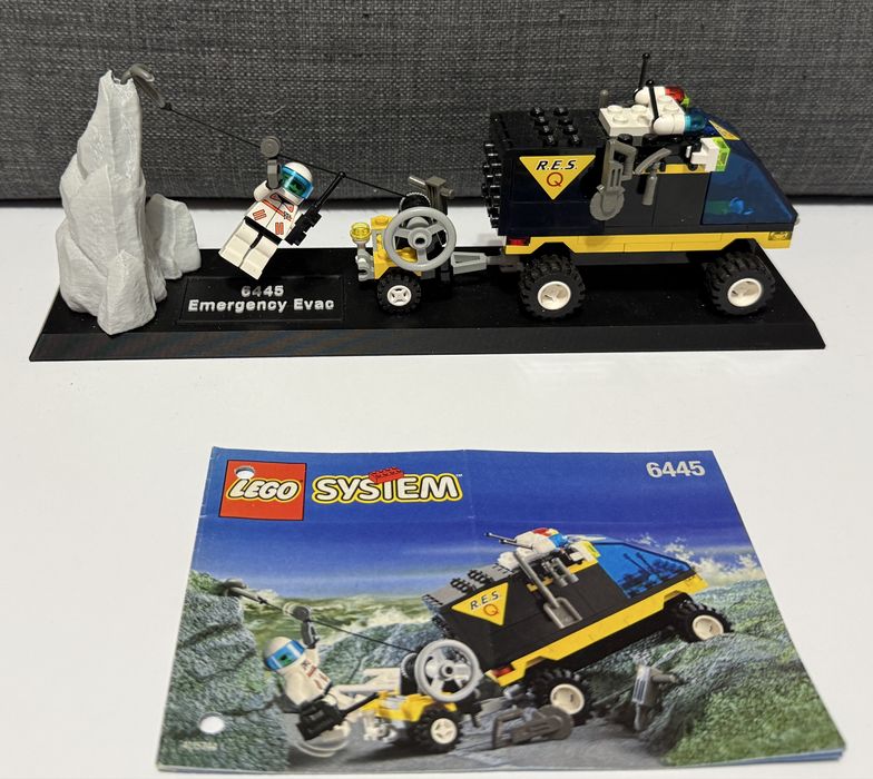 LEGO Town 6445 - Pojazd ratunkowy, komplet z instrukcją i ekspozytorem