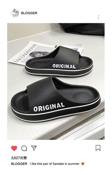 Klapki piankowe unisex