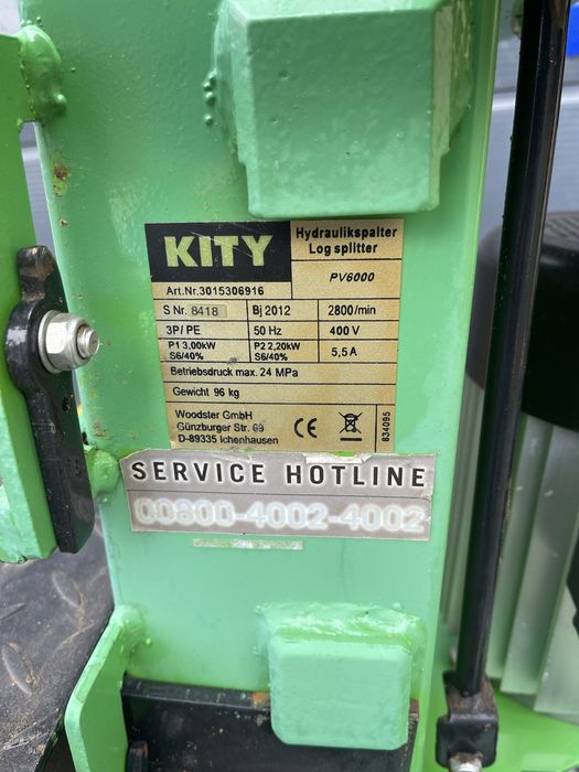 Łuparka do drewna 6t