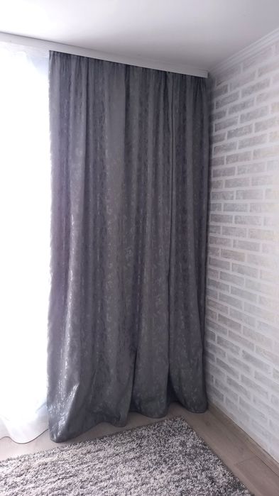 Штори сірі на вікна