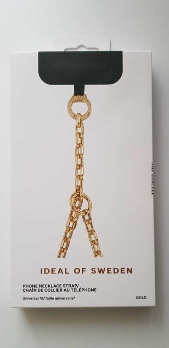Łańcuszek do telefonu Gold . Ideal Of Sweden