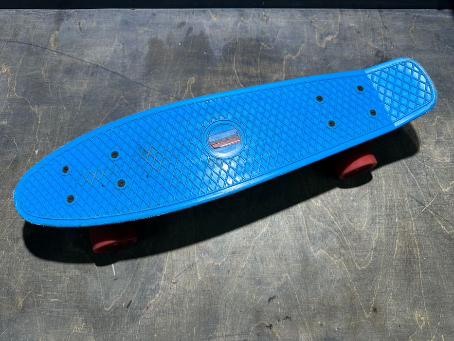 Deskorolka mini, fiszka, dla dzieci, Decathlon, Oxelo 55cm