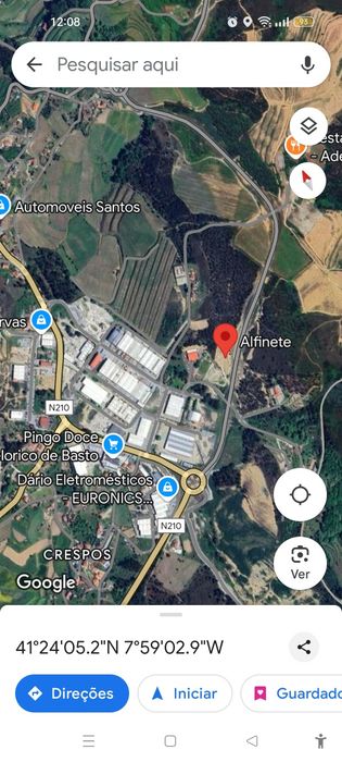 Terreno na zona industrial de Celorico de Basto