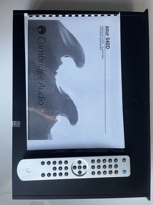 Cambridge audio odtwarzacz dvd