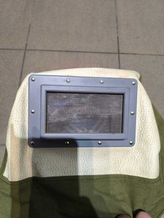 Maska ochronna do piaskowania piaskarki z kaskiem chełm kask