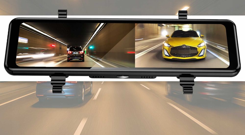 SMART Android QHD Kamera samochodowa wideorejestrator lusterko cofania