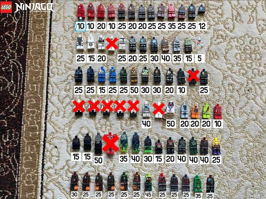 LEGO Minifigures || Части к ЛЕГО минифигуркам