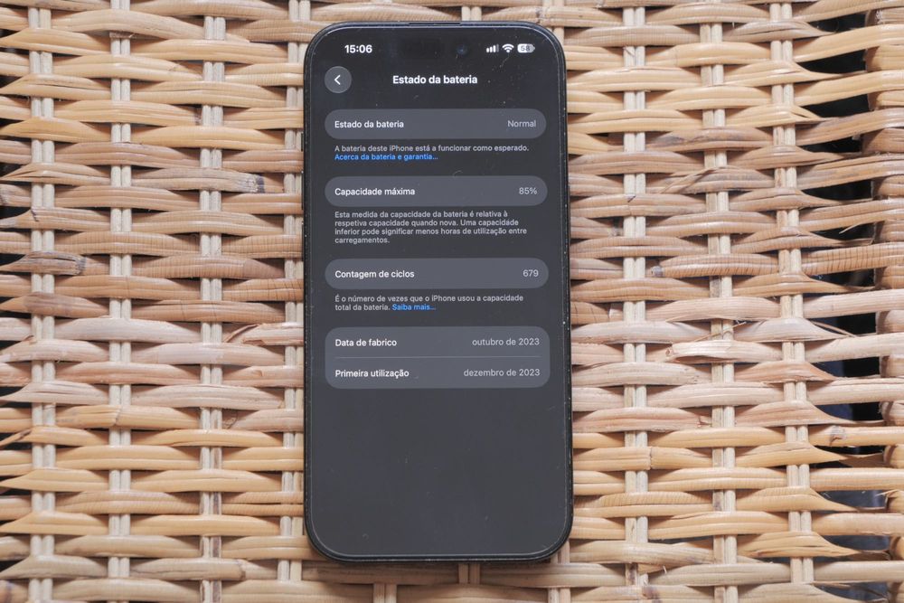 iPhone 15 Preto 128GB