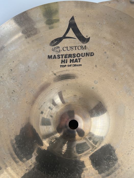 Hi hat Zildjian A Custom Mastersound 14”  - ew. zamiana
