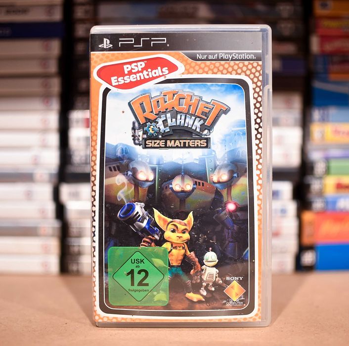 PSP # Ratchet & Clank Size Matters
