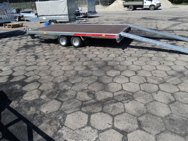 TEMARED Carplatform 4521s  Laweta samochodowa 2,7t. Pełna sklejka. Brzeg