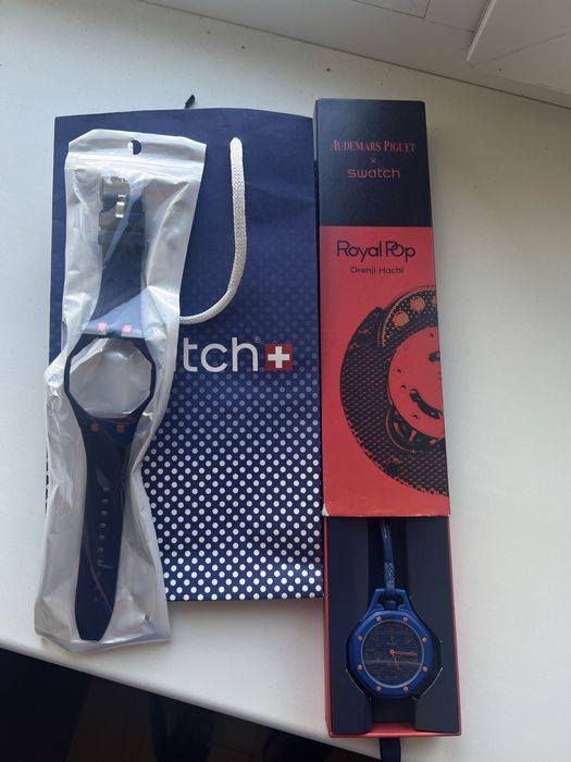 Часи Audemars piguet x swatch