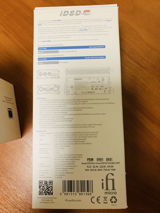 2*iFi micro iDsd на запчастини, під ремонт