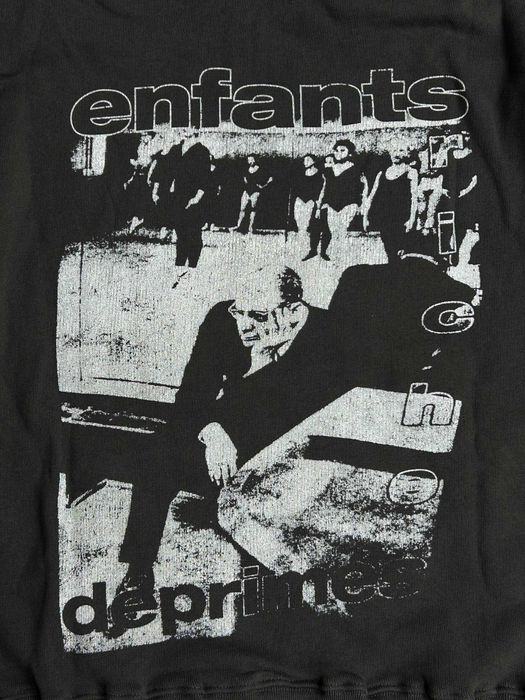 Худі Enfants Riches Deprimes Black Sweatshirt чорна archive худи кофта