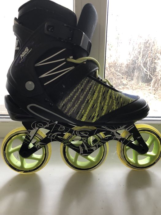 Роликовые коньки Nils Extreme Na1206 Czarno Zielony